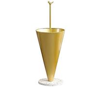 CFY652 Umbrella rack Creative Metal Umbrella Stand Rack, Free Standing Holder Storage Bin for Canes Walking Sticks at the Door for Entryway, Home, Office Decor Office(Gold)