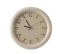 CFY652 Wall Clock Nordic Wall Clock Fashion Simplicity Hanging Silent Home Use easy matching Decorate(Bruin)