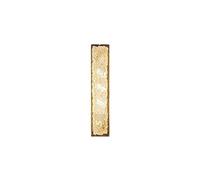 CFY652 Wall Lights Simple Narrow Strip wall lamp Bedroom Bedside Lighting Copper Light Luxury Corridor Staircase Wall Sconce(Gold,Small)
