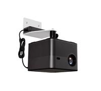 cfycfy987 Home Theater Aluminum Alloy Wall-Mounted Projector Mount, Suitable for A Variety of Projection Needs Portable(White)