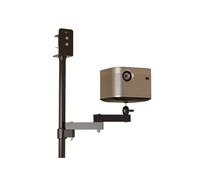 cfycfy987 Home Theater Projector Mount with Front-to-Back Extension, Clamp-on Installation, and Multi-Angle Adjustment Portable(Medium)
