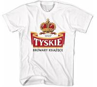 CFZQYALNB Tyskie Polish Beer Unisex T-Shirt Men's White