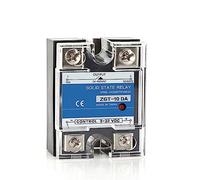 CG 10A 25A 40A DA Single Phase DC Control AC Heat Sink 220V to 3-32VDC SSR-10DA 25DA 40DA Plastic Cover Solid State Relay 1Pcs(10DA)