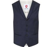 CG Club Of Gents Men's Wedding Vest Suit Vest Philipp Blue Solid Color 10.158
