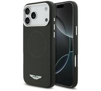 CG MOBILE Aston Martin HC FW Logo Compatible with MagSafe Case for iPhone 17 Pro Max (Black)