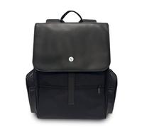 CG MOBILE BMW 15 Inch Backpack with Side Pockets and Metal Logo (Black)