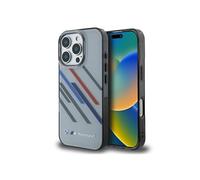 CG MOBILE BMW BMHCP16X23HTRAG Case for iPhone 16 Pro Max 6.9 Inch Grey Hard Case Motosport IML Random Stripes
