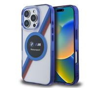 CG MOBILE BMW HC Motorsport Phone Case Designed for iPhone 16 Pro, Durable, Shock Proof, Compatible with Magsafe, IML Circle Case Transparent