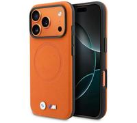 CG MOBILE BMW M FW Metal Logo Compatible with MagSafe Case for iPhone 17 Pro (Orange)
