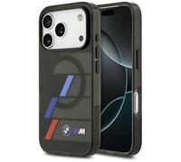 CG MOBILE BMW M IML Metal Buttons Tri-Color Lines Compatible with MagSafe Case for iPhone 17 Pro (Black)