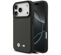 CG MOBILE BMW M Kevlar Matt Compatible with MagSafe Case for iPhone 17 Pro (Black)