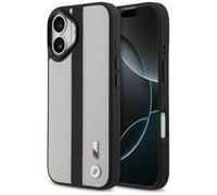 CG MOBILE BMW M Perforated Stripe Logo Compatible with MagSafe Case for iPhone 17 (Grey)