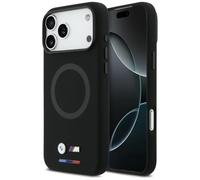 CG MOBILE BMW M Silicone Logo Compatible with MagSafe Case for iPhone 17 Pro Max (Black)