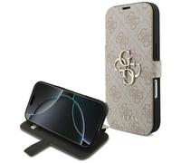 CG Mobile Bookcase Phone Case for iPhone 17 Pro Pink Gold Logo Standable