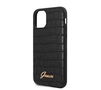 CG MOBILE Case for iPhone 11 Pro Guess Crocodile Skin Black