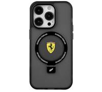 Ferrari Ring Stand 2023 MagSafe Case, Black - iPhone 15