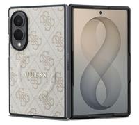 CG Mobile Galaxy Z Fold8 Case MagSafe Faux Leather Pink Brown Gray Logo Gold