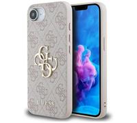 CG MOBILE Guess 4G Big Logo Case for iPhone 16e (Pink)