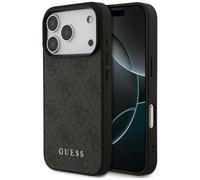 CG MOBILE Guess 4G Classic Case for iPhone 17 Pro (Black)