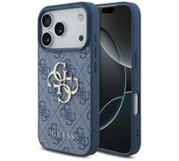 CG MOBILE Guess 4G Large Logo Case for iPhone 17 Pro (Blue)