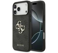 CG MOBILE Guess 4G Large Logo Case for iPhone 17 Pro Max (Black)