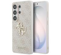 CG MOBILE Guess 4G Large Metal Logo Case for Samsung Galaxy S26 Ultra (Pink)