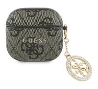 CG Mobile Guess 4G Rhinestone Charm Case for AirPods 4 (Brown)