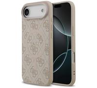 CG MOBILE Guess 4G Ring Classic Logo Compatible with MagSafe Case for iPhone 17 Air (Pink)