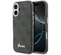 CG MOBILE Guess 4G Script Compatible with MagSafe Case for iPhone 17 (Black)