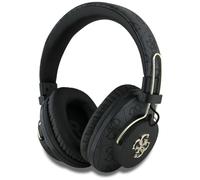 CG Mobile Guess Bluetooth ENC Metal 4G Logo Over-Ear Headphones (Black)