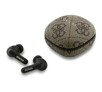 CG Mobile Guess Earphones TWS ENC 4G Classic Metal Logo (brown)