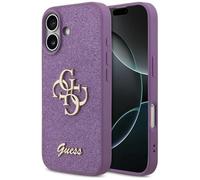 CG MOBILE Guess Fixed Glitter Large 4G Case for iPhone 17 (Purple)
