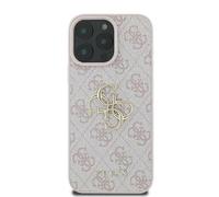 Guess 4G Big Logo Case for iPhone 16 6.1" Pink - GUHCP16S4GMGPI