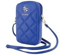 CG MOBILE Guess GUWBZPSQSSGB Mobile Phone Case Blue Zip Quilted 4G