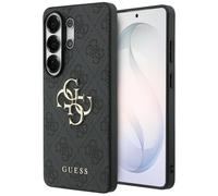 CG Mobile Guess Hardcase For Samsung Galaxy S26 Ultra Grey Gold Logo Metal