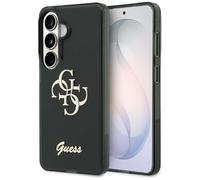 CG MOBILE Guess IML Big Metal 4G Script Case for Samsung Galaxy S26 (Black)