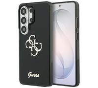 CG MOBILE Guess IML Big Metal 4G Script Case for Samsung Galaxy S26 Ultra (Black)