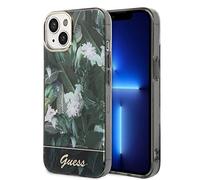 CG MOBILE Guess Jungle Collection GUHCP14MHGJGHA Case for iPhone 14 Plus 6.7 Inch Green