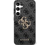 CG MOBILE Guess Large 4G Classic Logo Case for Samsung Galaxy S25 FE (Black)