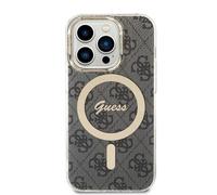 CG Mobile Guess Magsafe IML 4G Hard Case for iPhone 15 Pro - Black