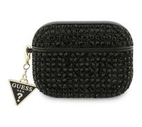 CG Mobile Guess Rhinestone Triangle Charm Case for AirPods Pro 3 (Black)
