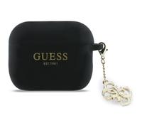 CG Mobile Guess Silicone Charm Case (4G) for AirPods Pro 3 (Black)