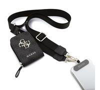 CG MOBILE Guess Universal Crossbody Strap with Accessory Bag - Black