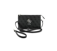 CG MOBILE Guess Universal Phone Bag Officially Licensed, Big 4G Logo Print Phone Pouch with Crossbody Strap, Protective Phone Holder for Men & Women, Wallet Pouch 4G Big Logo - Black, Formal