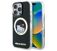 CG MOBILE Hello Kitty IML Sweet Kitty Compatible with MagSafe for iPhone 16 Pro Max (Black)