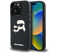 CG MOBILE Karl Lagerfeld HC 3D Rubber Case for iPhone 16 Pro Max Black