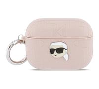 CG Mobile Karl Lagerfeld Monogram Karl Head Case for AirPods Pro 3 (Pink)