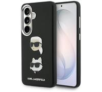 CG MOBILE Karl Lagerfeld Saffiano Double Heads Metal Case for Samsung Galaxy S26 Plus (Black)