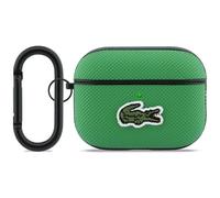 CG Mobile Lacoste AirPods Pro 3 Case Grün Crocodile Logo With Carabiner