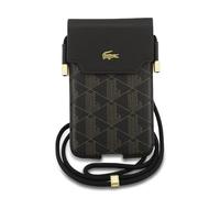 CG MOBILE Lacoste Universal Wallet Phone Bag with Strap and Card Slot